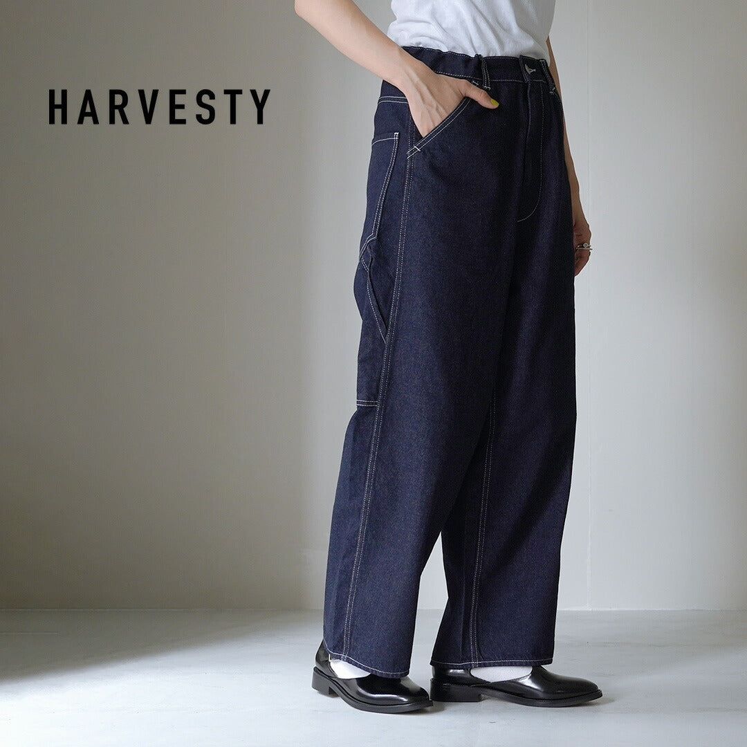 HARVESTY（ハーベスティ） ビッグ ペインターパンツ ワンウォッシュ 11ozオールドデニム