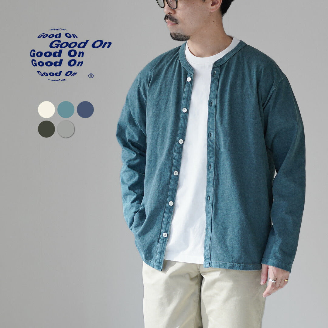 【美品】GOOD ON（グッドオン） メンズ クルースウェット カーディガン Good On Official Online Store | グッドオン オフィシャルサイト