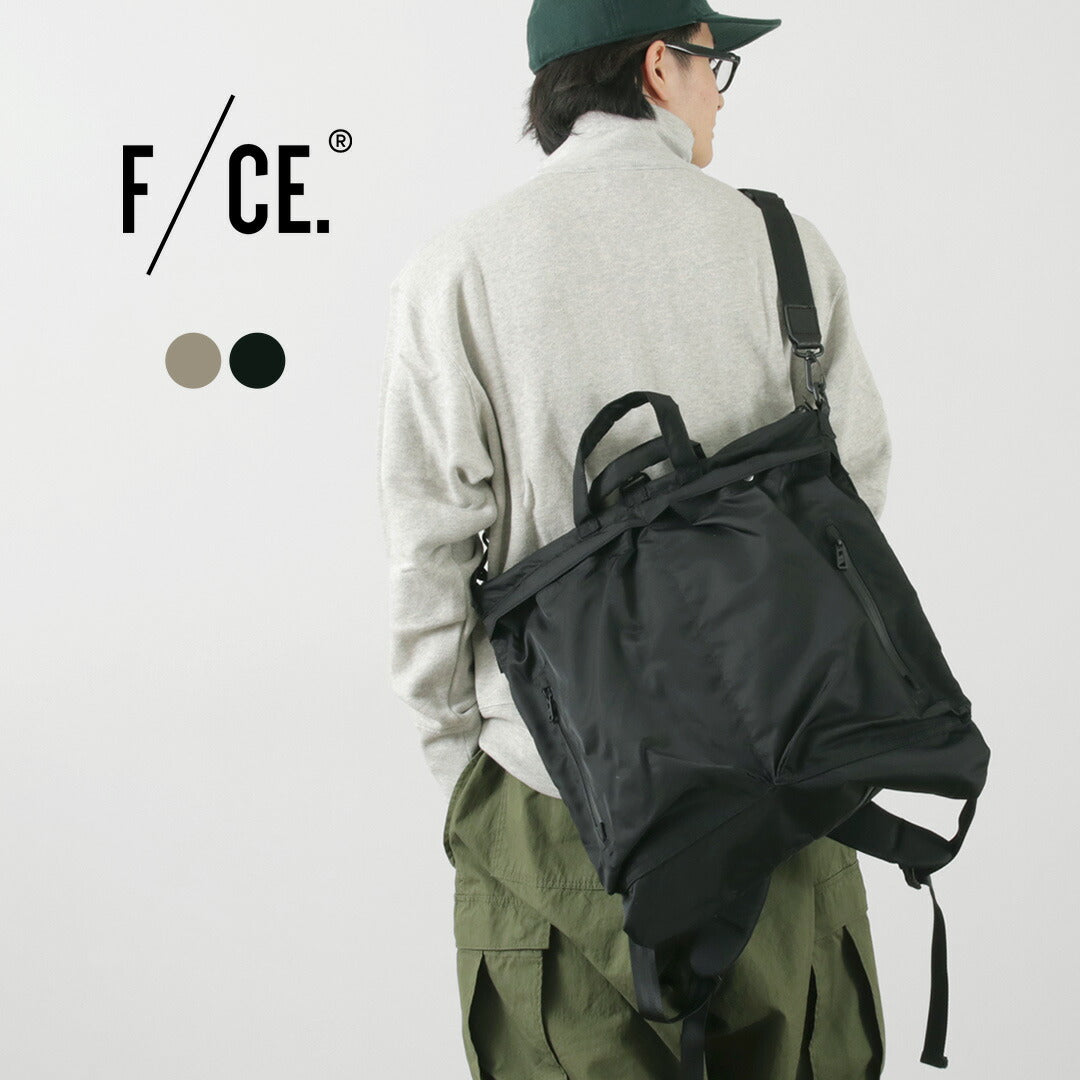 F/CE.（エフシーイー） リサイクルツイル 3WAY ヘルメットバッグ｜ROCOCO ONLINE STORE