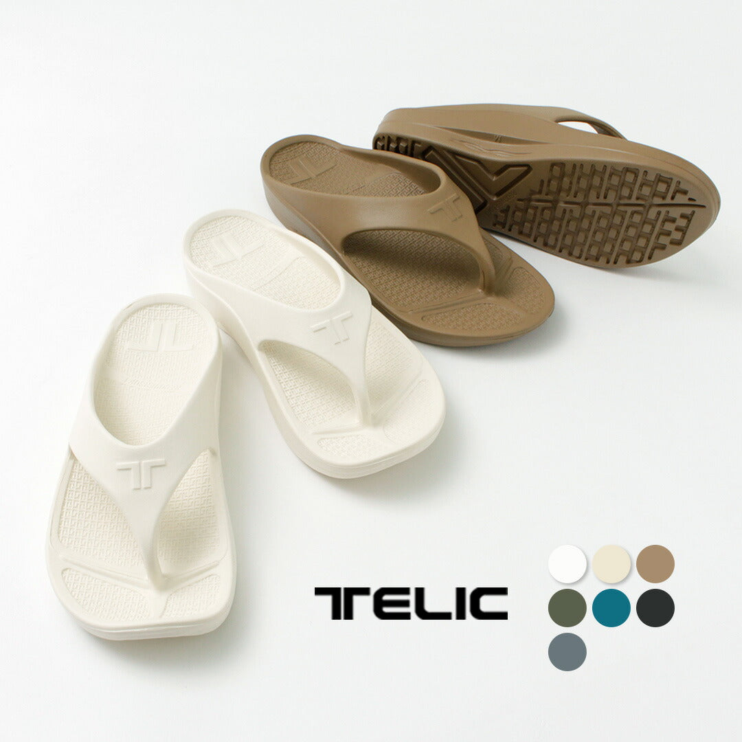 【30％OFF】TELIC（テリック） フリップフロップ リカバリーサンダル 2023年モデル