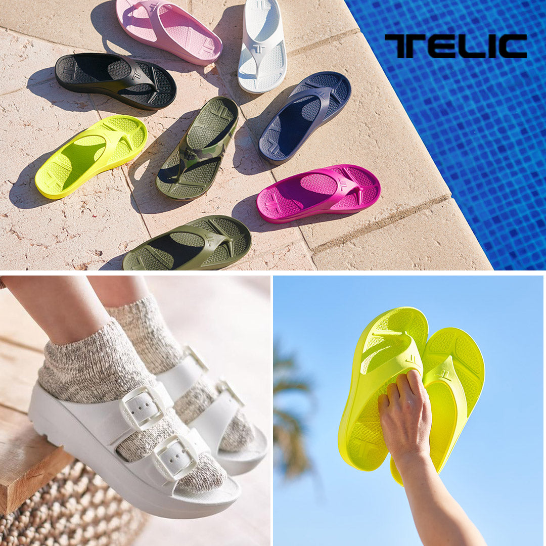 【30％OFF】TELIC（テリック） フリップフロップ リカバリーサンダル 2023年モデル