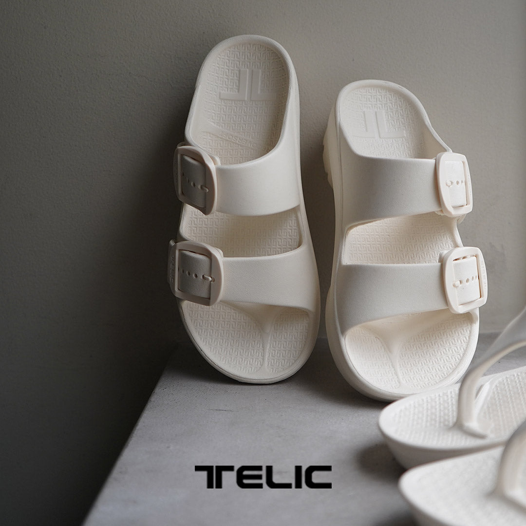 TELIC（テリック） W-バックル リカバリーサンダル 2023年モデル / メンズ レディース シューズ 快適 フィット W-BUCKLE