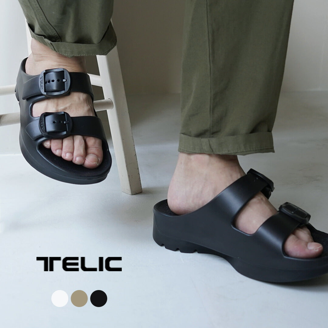 TELIC（テリック） ダブルバックル 2 リカバリー Wバックルサンダル