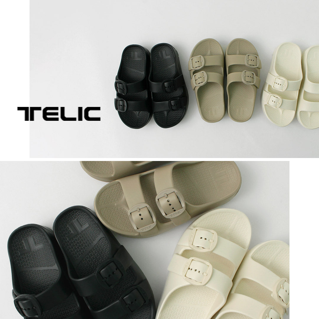 TELIC（テリック） ダブルバックル 2 リカバリー Wバックルサンダル