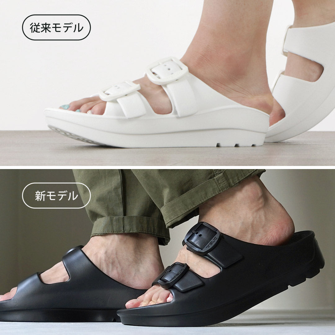 TELIC（テリック） ダブルバックル 2 リカバリー Wバックルサンダル