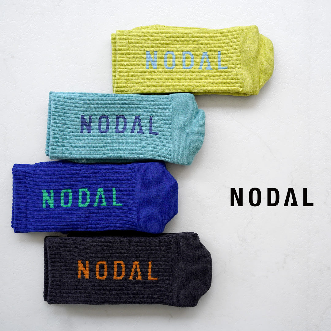 NODAL（ノーダル） ノーダル ロゴソックス / 靴下 足袋 クルー メンズ
