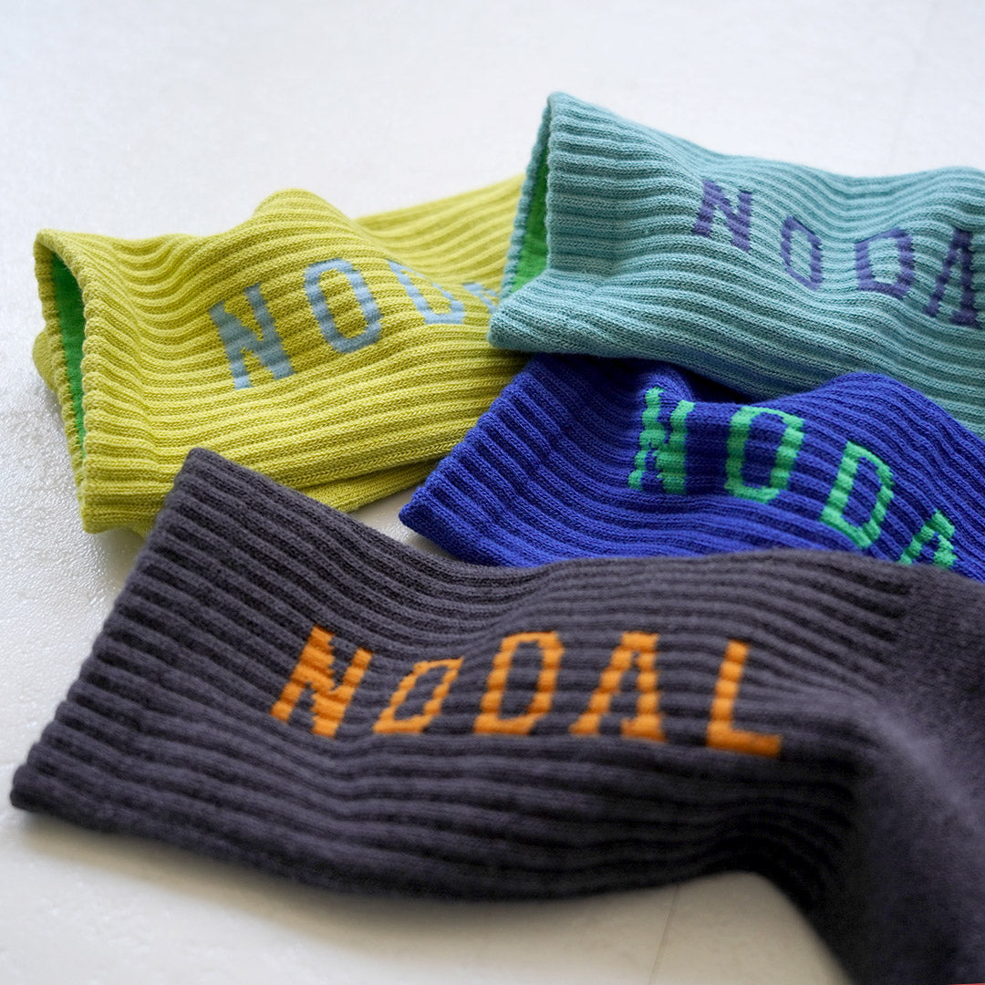 NODAL（ノーダル） ノーダル ロゴソックス 日本製