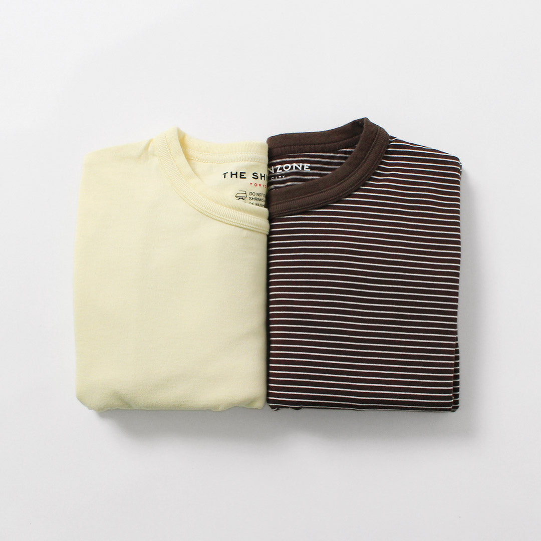SHINZONE シンゾーン カラー別注 パックTシャツ 新品 THE SHINZONE(ザ シンゾーン)のPACK TEE通販 | 集英社HAPPY PLUS STORE