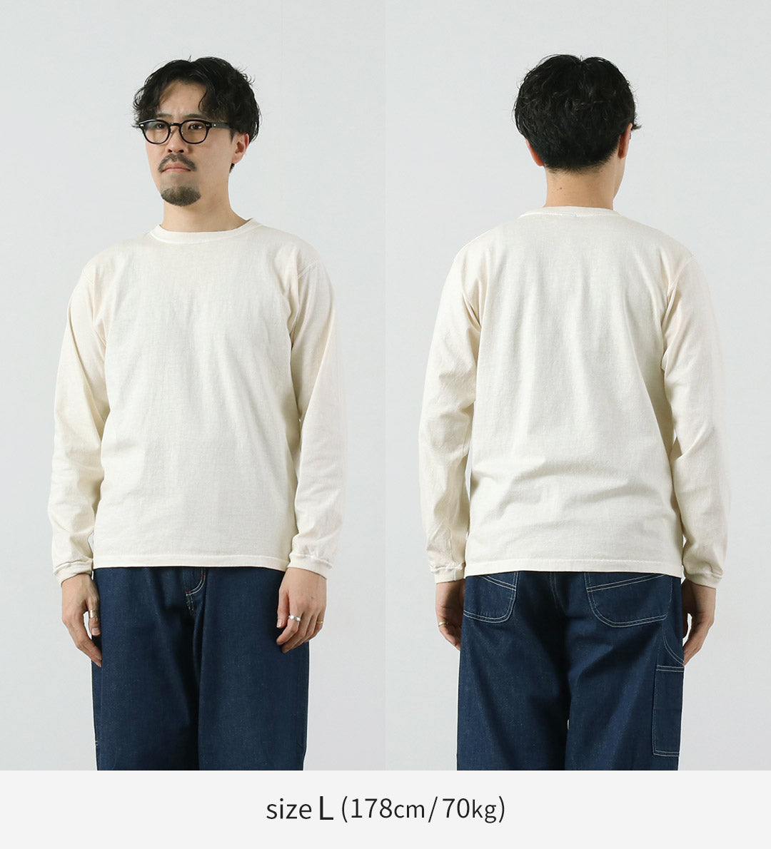 GOOD ON（グッドオン） ロングスリーブ クルーTシャツ