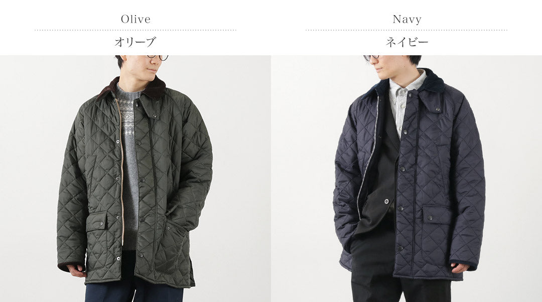 BARBOUR（バブアー） ビデイル SL キルトナイロン / メンズ ノンオイル キルティング アウター ジャケット 軽量 BEDALE –  ROCOCO ONLINE STORE