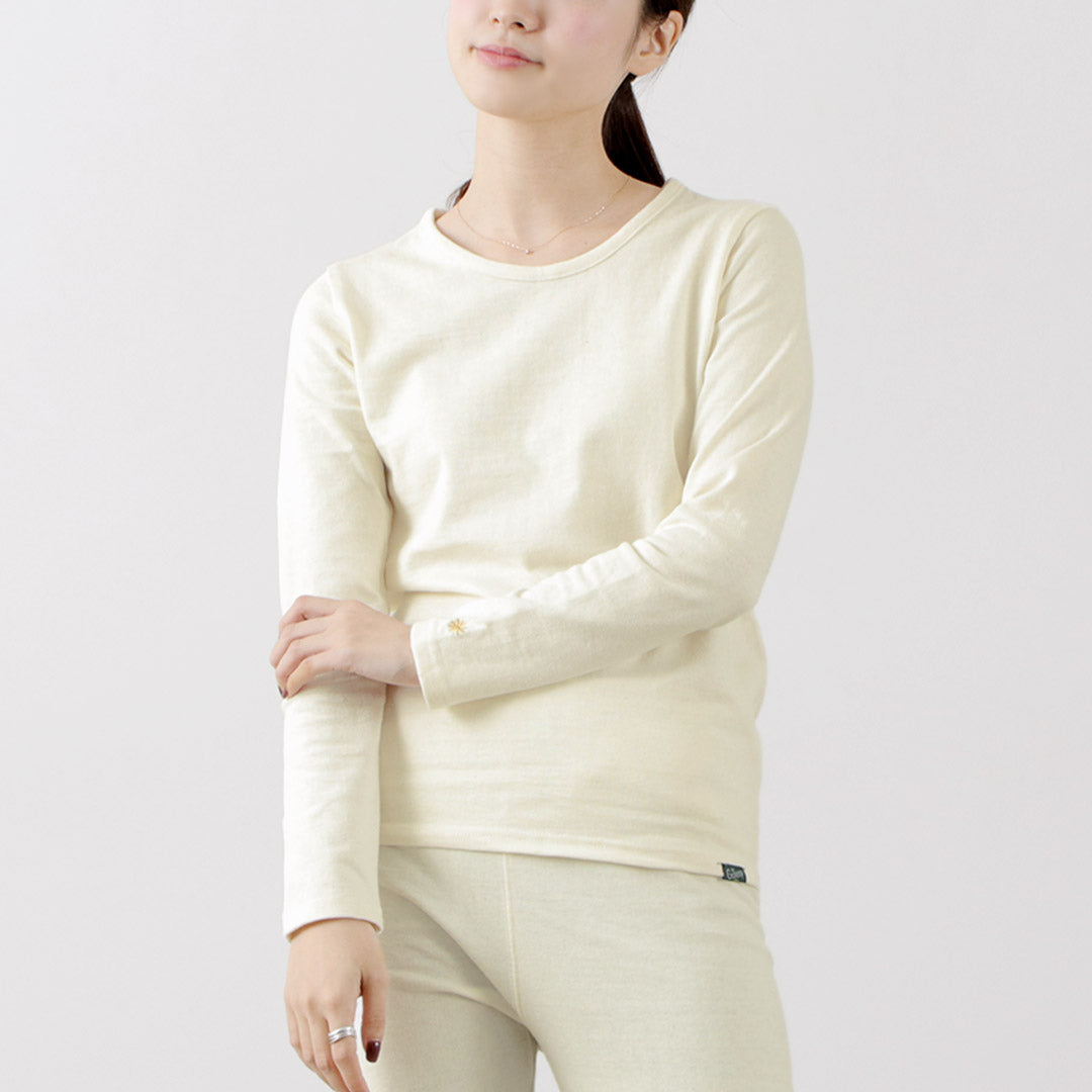 GOHEMP（ゴーヘンプ） サンブレンド ウォーマー ロングスリーブ T