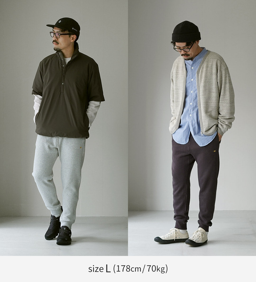 GOHEMP（ゴーヘンプ） スリムリブ ヘンプ スウェットパンツ