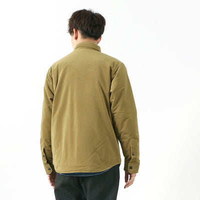 【ロコフェス！さらに30%OFF！9/27(水)09:59まで】WOOLRICH（ウールリッチ） コーデュロイ ゴアテックス インシュレーション シャツ / プリマロフト / ダウンシャツ / メンズ / 防水 防風 透湿 / WJOU0067 / CORDUROY INSULATION SHIRT