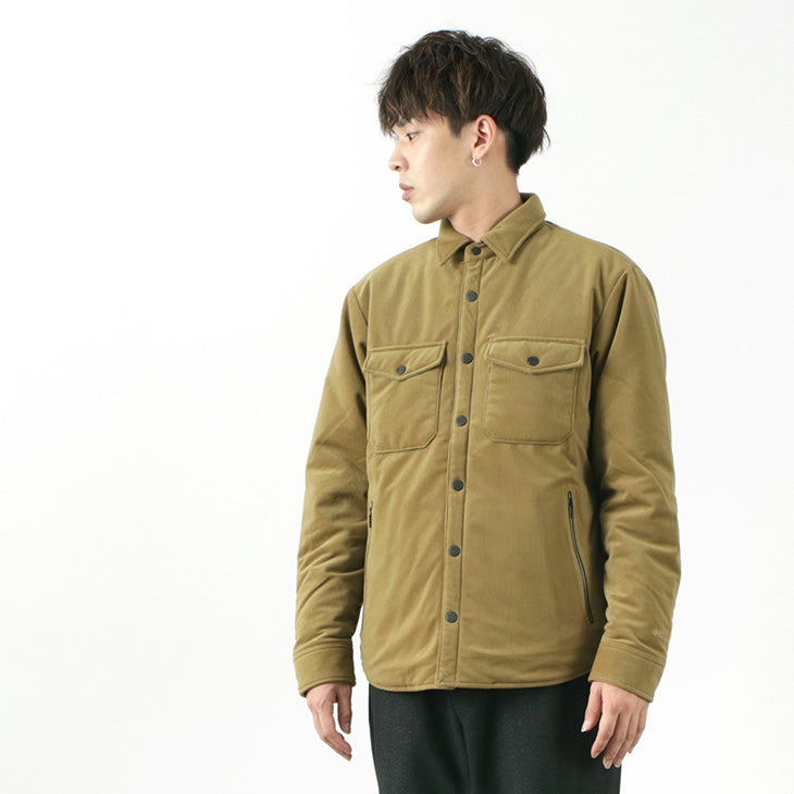 【ロコフェス！さらに30%OFF！9/27(水)09:59まで】WOOLRICH（ウールリッチ） コーデュロイ ゴアテックス インシュレーション シャツ / プリマロフト / ダウンシャツ / メンズ / 防水 防風 透湿 / WJOU0067 / CORDUROY INSULATION SHIRT