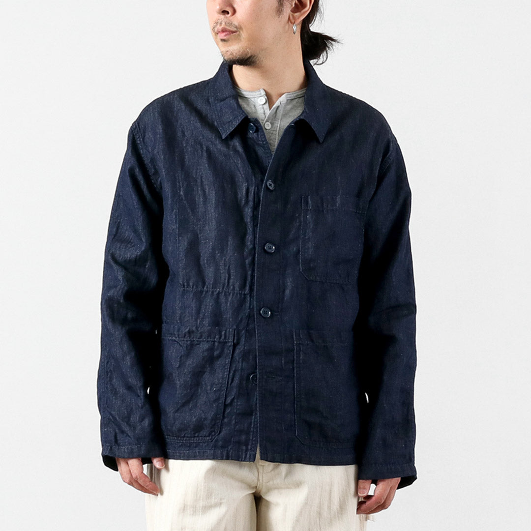 ラルフ　美品 現行 QR 裾ポニー リネン ジャケット カバーオール ネイビー 楽天市場】ラルフローレン POLO Ralph Lauren フレンチスタイル