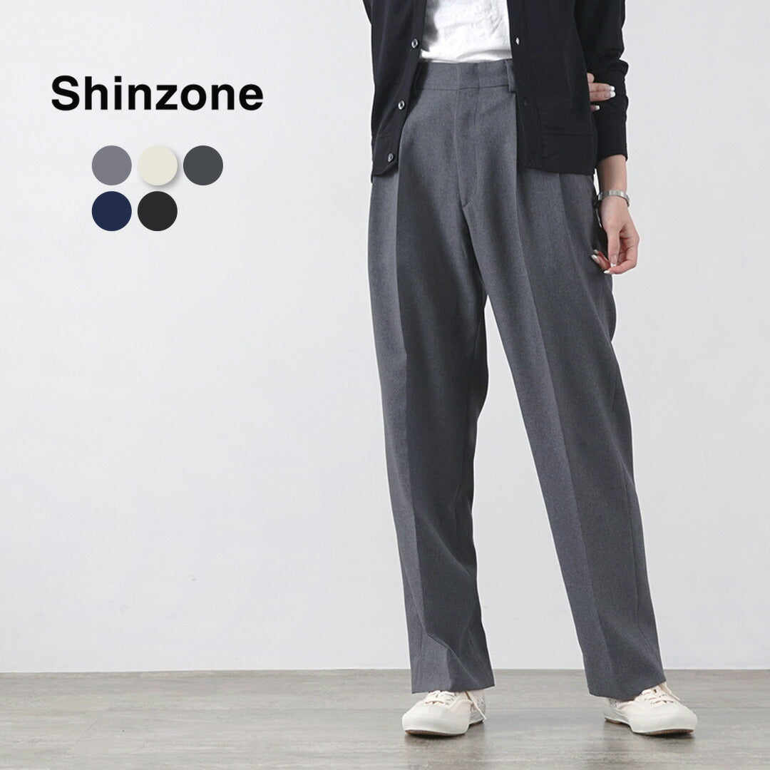 SHINZONE（シンゾーン） クライスラーパンツ / 2タック ロング 