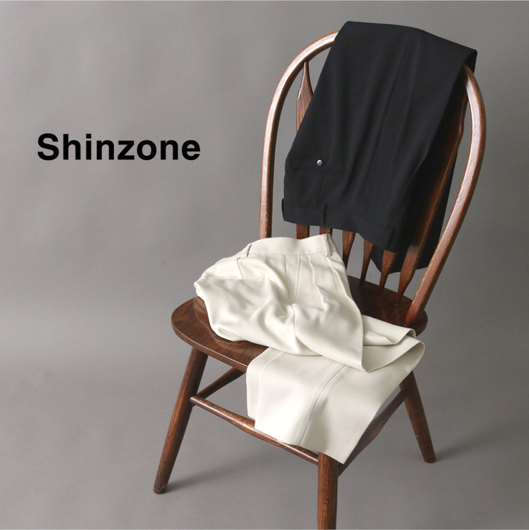 SHINZONE（シンゾーン） クライスラーパンツ / 2タック ロング レディース きれいめ 日本製 21AMSPA01 CHRYSLER PANTS