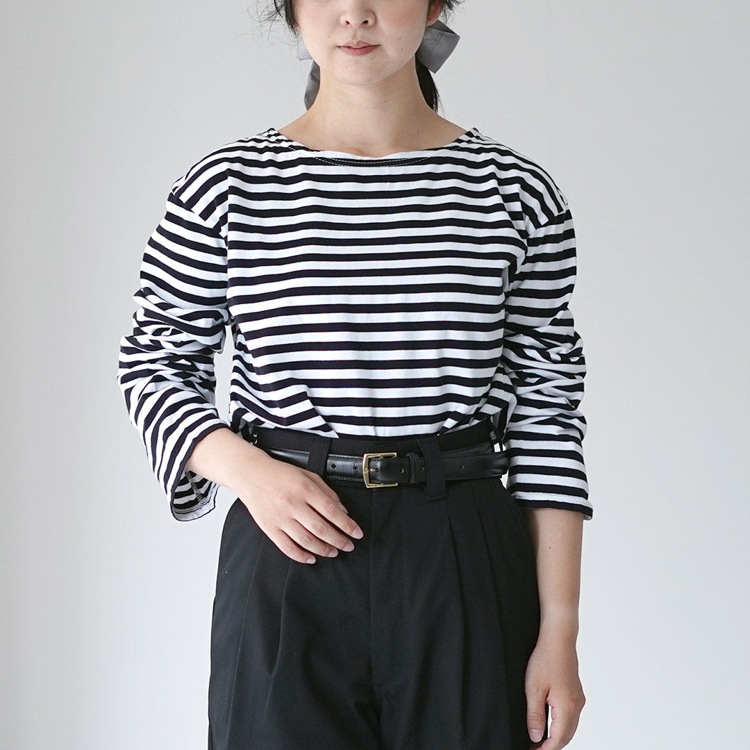 マリンボーダー⚓️様 マリンボーダーロングTシャツ | ファッション通販サイト NUGU