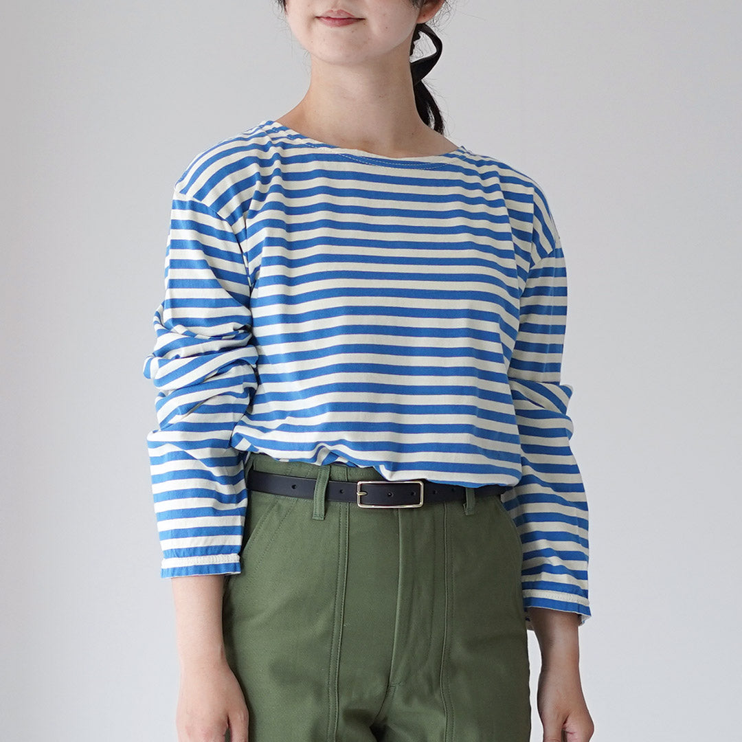 マリンボーダー⚓️様 マリンボーダーロングTシャツ | ファッション通販サイト NUGU