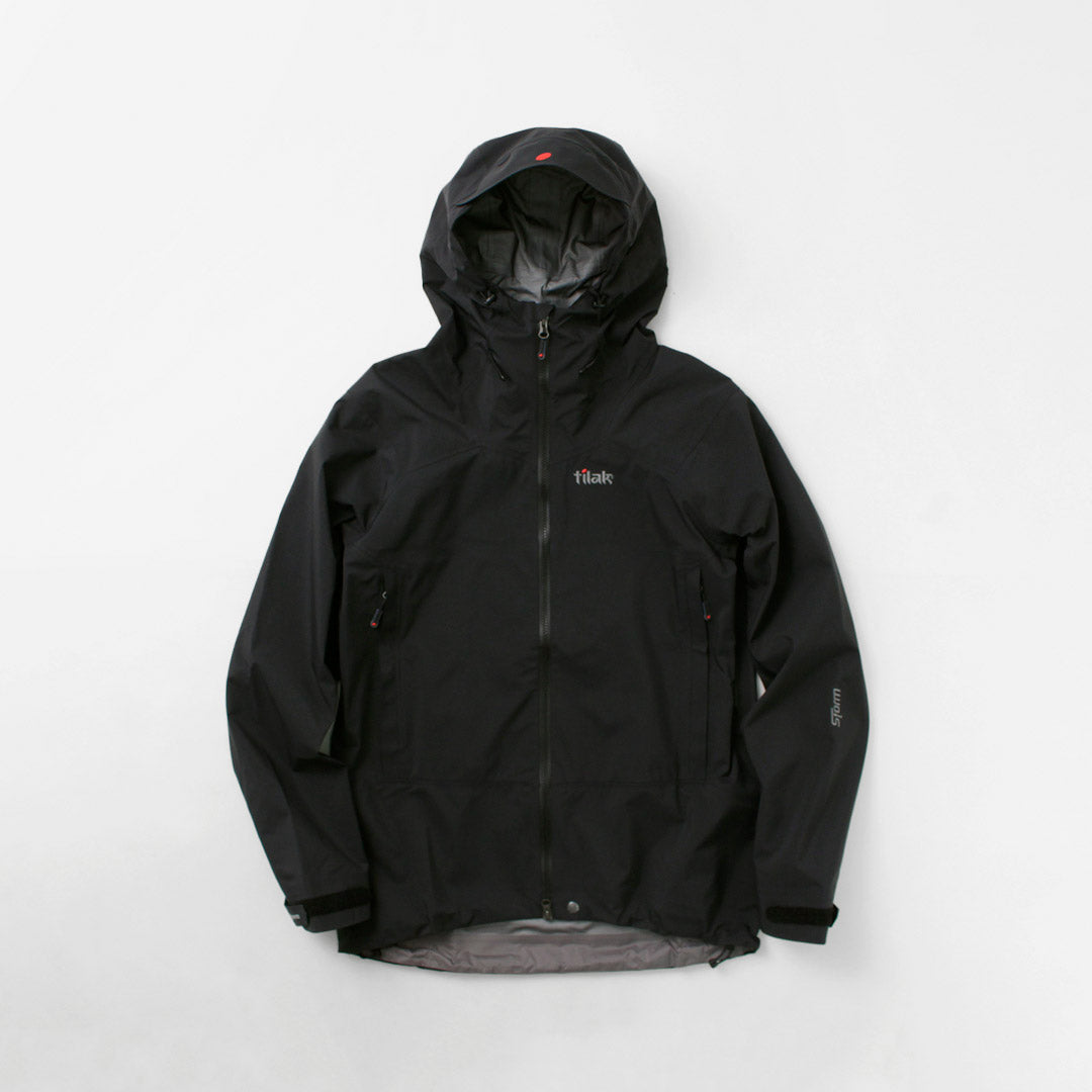 tilak Storm jacket 未使用品ブラック サイズL TILAK（ティラック） ストーム ジャケット / メンズ シェル