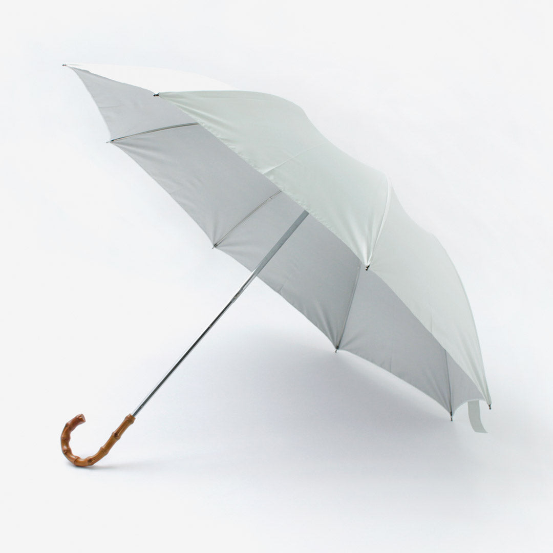 【20％OFF】FOX UMBRELLAS（フォックスアンブレラ） ワンギーハンドル 折りたたみ傘 晴雨兼用 UVカット 遮光 / 無地 日傘 雨具 レディース TL12/Whangee Solid Colour Pe/晴雨兼用(UV)【セール】