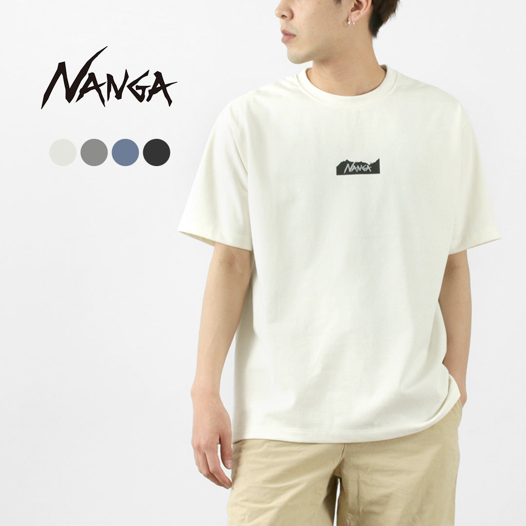 NANGA（ナンガ） エコ ハイブリッド MT ロゴTシャツ