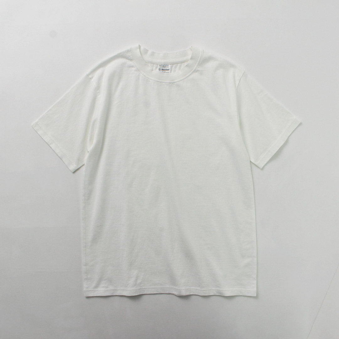 【20％OFF】YONETOMI NEW BASIC（ヨネトミニューベーシック） カラー別注 ガーメントダイ パックTシャツ 2024年モデル