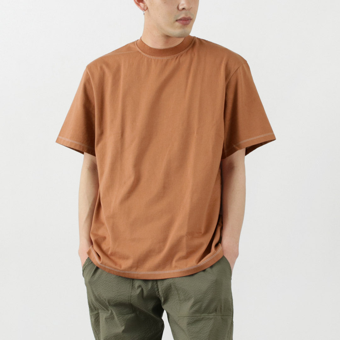 【20％OFF】YONETOMI NEW BASIC（ヨネトミニューベーシック） カラー別注 ガーメントダイ パックTシャツ 2023年モデル / メンズ 半袖 綿100％ コットン 無地 シンプル 日本製 Yonetomi NEW BASIC GARMENT DYE T-SHIRT【セール】