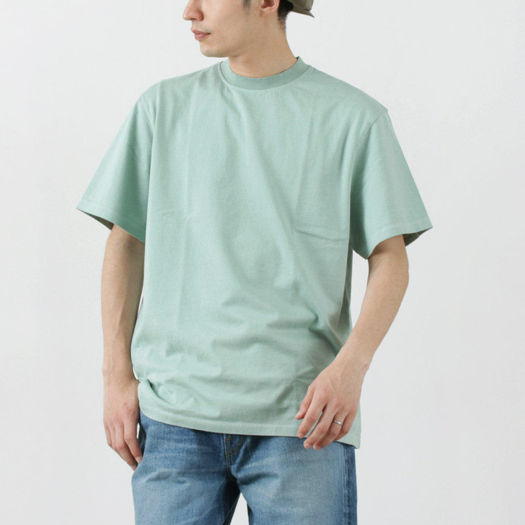 【30％OFF】YONETOMI NEW BASIC（ヨネトミニューベーシック） カラー別注 ガーメントダイ パックTシャツ 2023年モデル