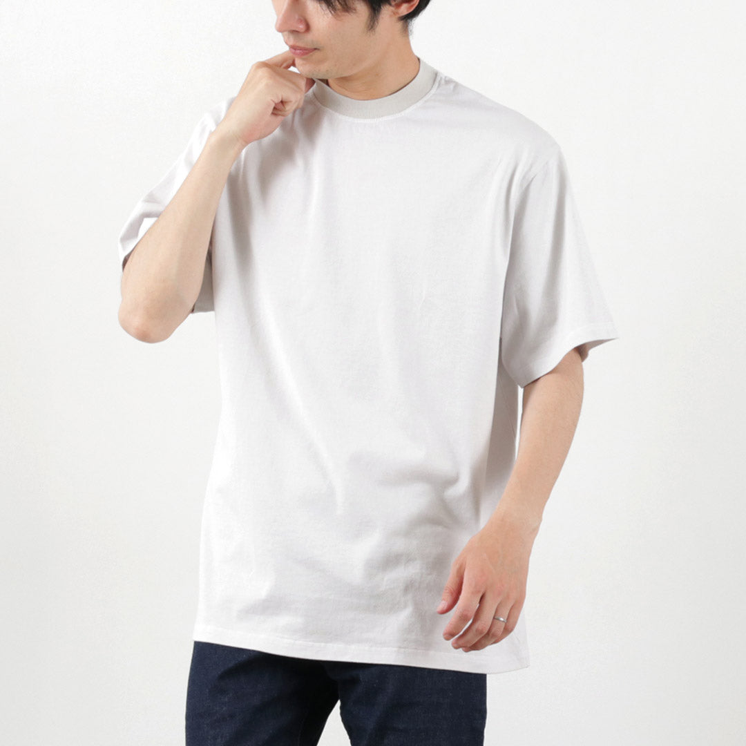 【30％OFF】YONETOMI NEW BASIC（ヨネトミニューベーシック） カラー別注 ガーメントダイ パックTシャツ 2023年モデル