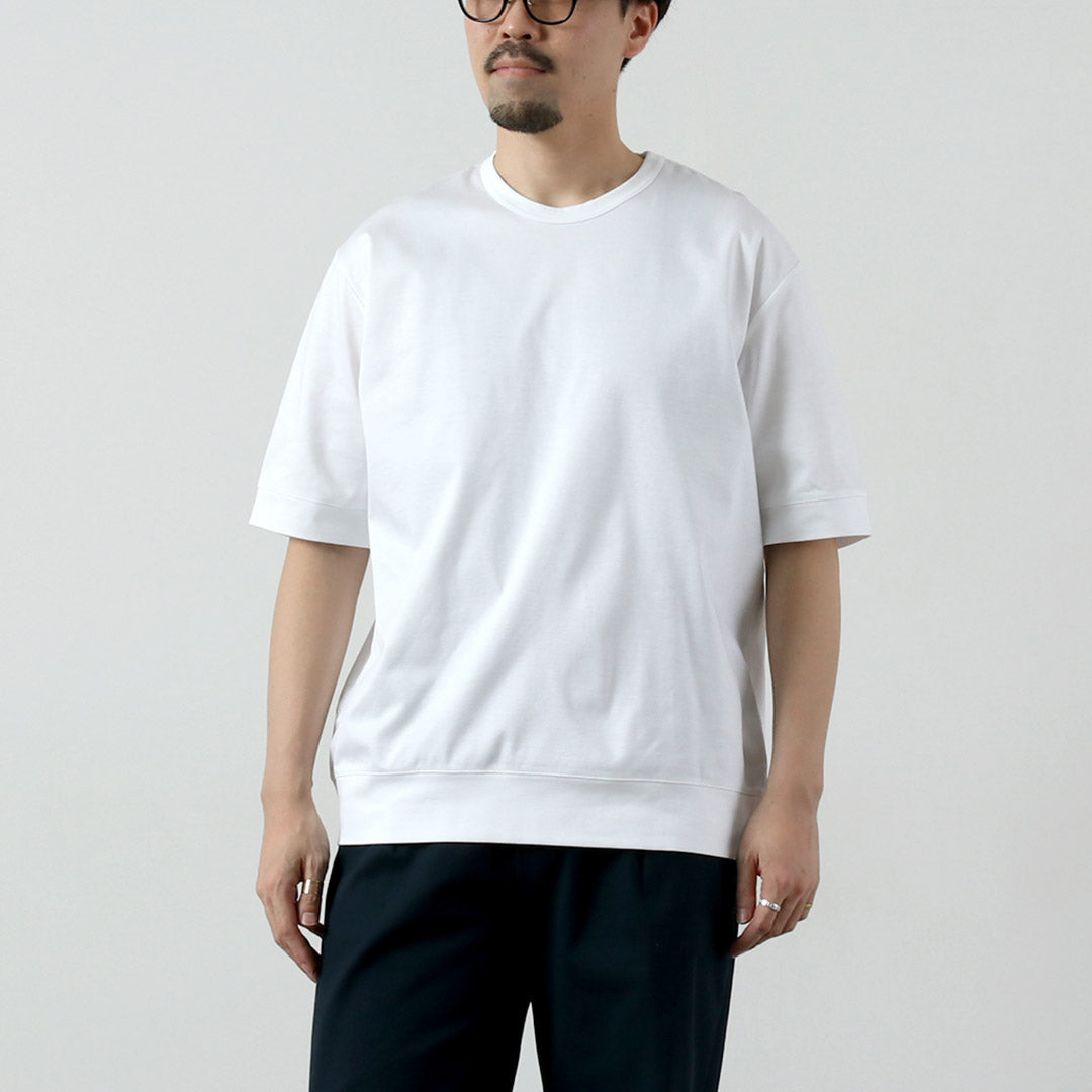 RE MADE IN TOKYO JAPAN（アールイー） ハーフスリーブ ワイド ドレスT