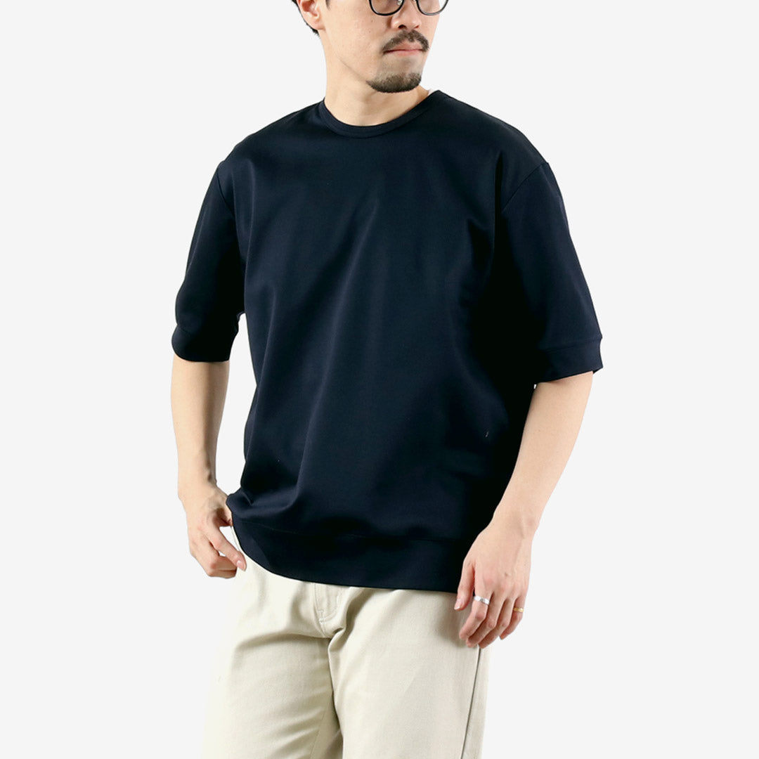 アトリエgg スターTシャツ MADE IN TOKYO 2ハーフ RE MADE IN TOKYO JAPAN（アールイー） ハーフスリーブ ワイド ドレスT