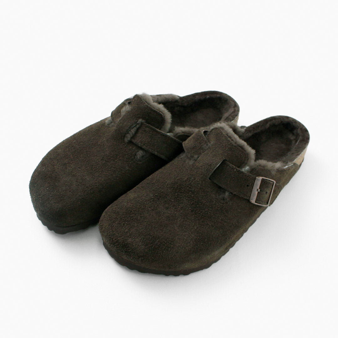 【20％OFF】BIRKENSTOCK（ビルケンシュトック） ボストン シアリング スエードレザー ファー