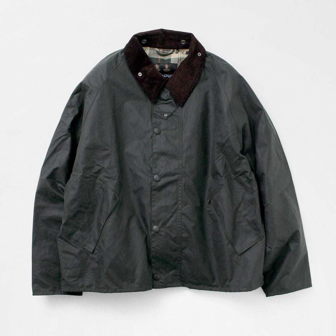 BARBOUR（バブアー） オーバーサイズ トランスポート ワックスジャケット / メンズ レディース アウターブルゾン 防風 OS TRANSPORT  WAX JACKET｜ROCOCO ONLINE STORE