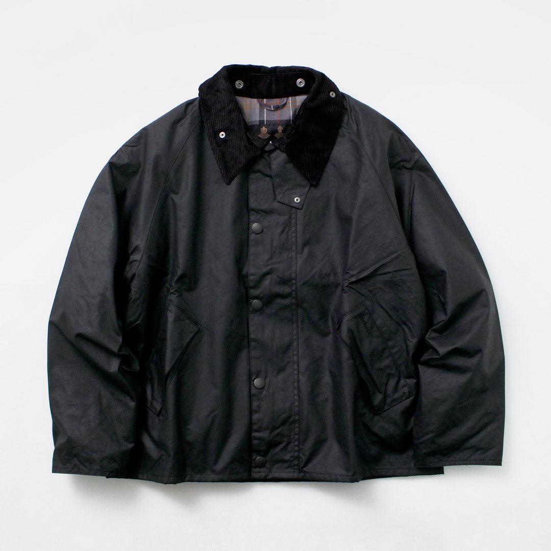 BARBOUR（バブアー） オーバーサイズ トランスポート ワックスジャケット / メンズ レディース アウターブルゾン 防風 OS TRANSPORT  WAX JACKET｜ROCOCO ONLINE STORE