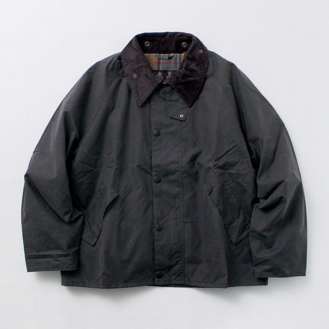 BARBOUR（バブアー） オーバーサイズ トランスポート ワックスジャケット / メンズ レディース アウターブルゾン 防風 OS TRANSPORT  WAX JACKET｜ROCOCO ONLINE STORE