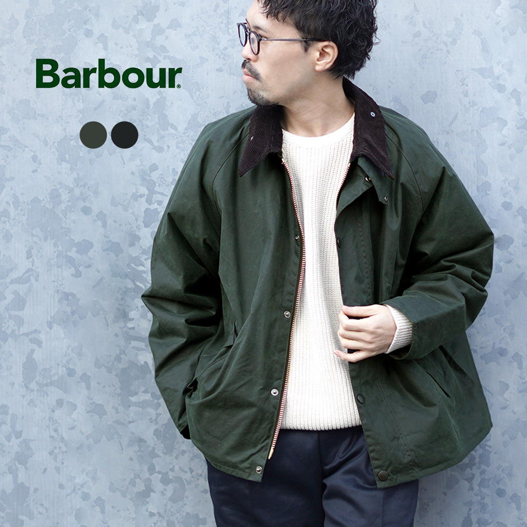 BARBOUR（バブアー） オーバーサイズ トランスポート ワックスジャケット / メンズ レディース アウターブルゾン 防風 OS TRANSPORT  WAX JACKET｜ROCOCO ONLINE STORE