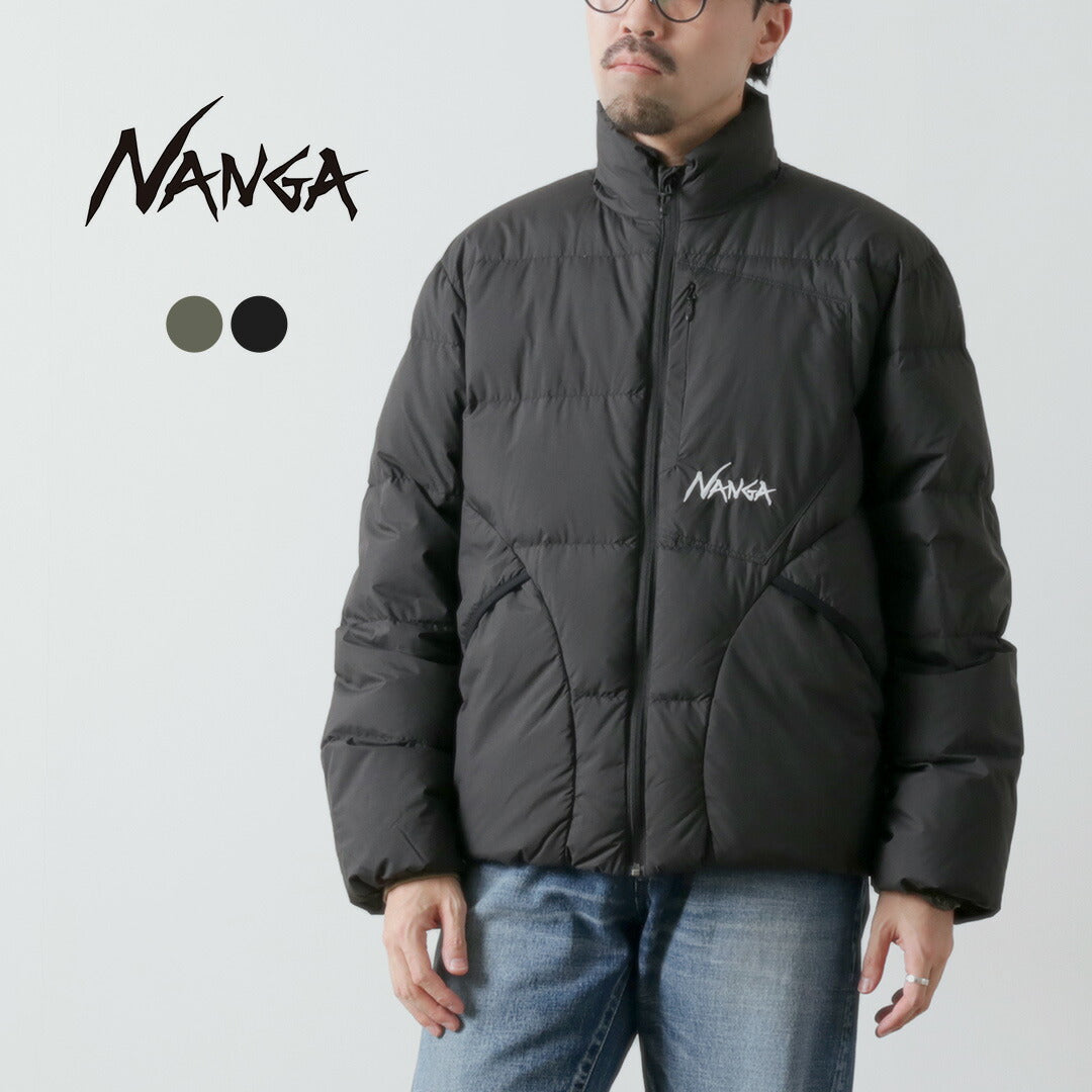 NANGA マゼノリッジ ダウンジャケット Ｌ NANGA（ナンガ） マゼノリッジ ジャケット / メンズ ダウン 軽量 撥水