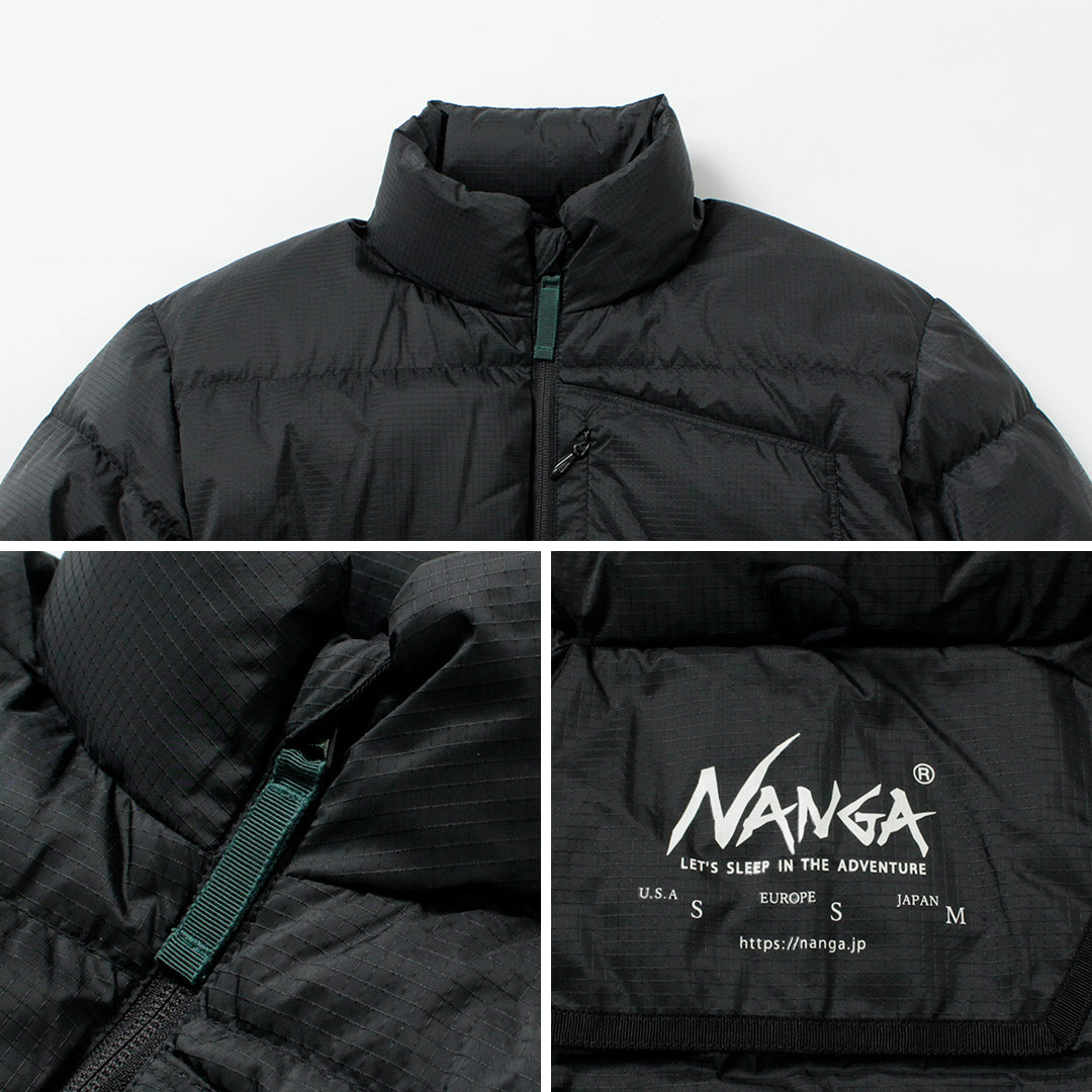 NANGA（ナンガ） マゼノリッジ ジャケット / メンズ ダウン 軽量 撥水