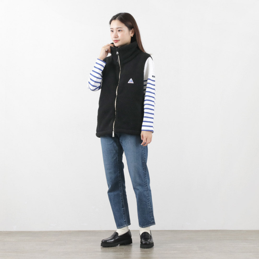 【30％OFF】CAPE HEIGHTS（ケープハイツ） ブレイクハート ジレ ボンディング フリースベスト 2022年モデル レディース ボア WMNS BREAKHEART GILET【セール】