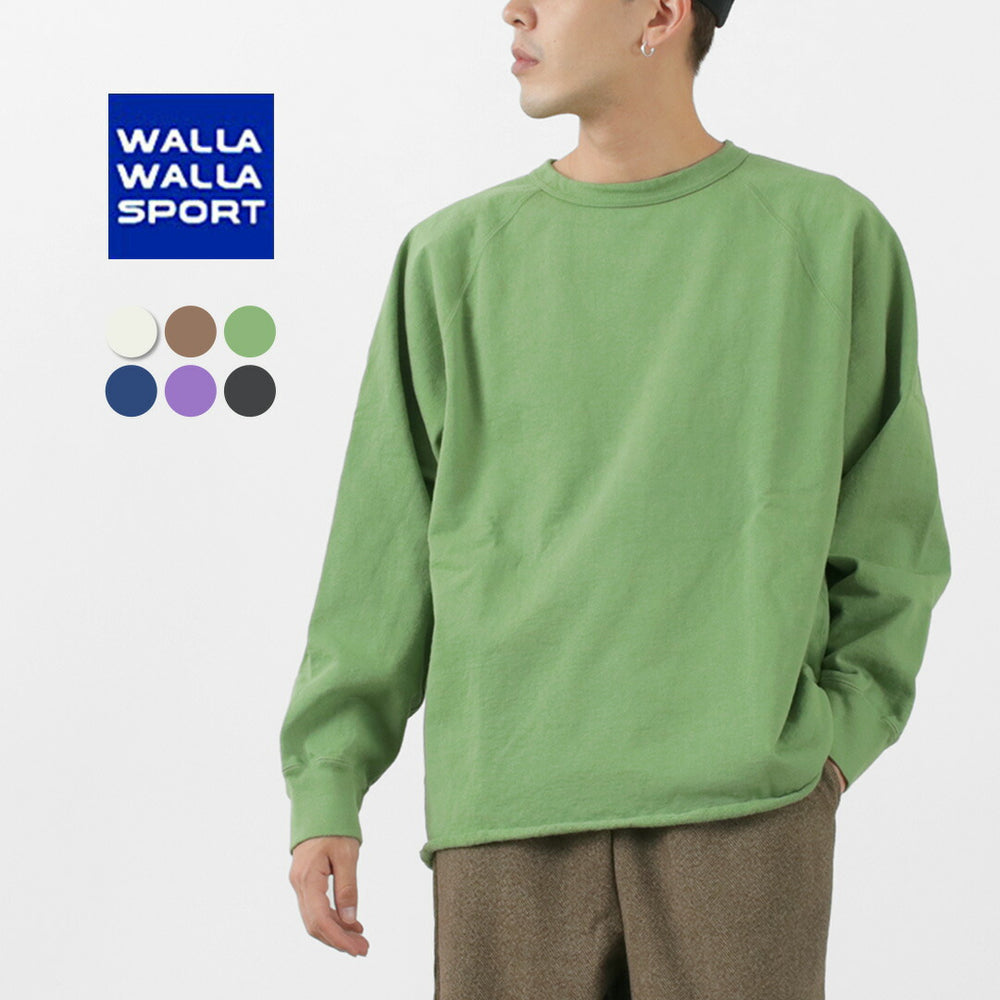 WALLA WALLA SPORT（ワラワラスポーツ） 13oz クルースウェット｜ROCOCO ONLINE STORE