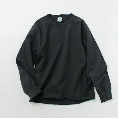 WALLA WALLA SPORT（ワラワラスポーツ） 13oz クルースウェット / トレーナー メンズ レディース ユニセックス ラグラン コットン 綿100％ 日本製 13oz CREW SWEAT SHIRT クリスマス プレゼント ギフト