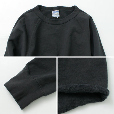WALLA WALLA SPORT（ワラワラスポーツ） 13oz クルースウェット / トレーナー メンズ レディース ユニセックス ラグラン コットン 綿100％ 日本製 13oz CREW SWEAT SHIRT クリスマス プレゼント ギフト