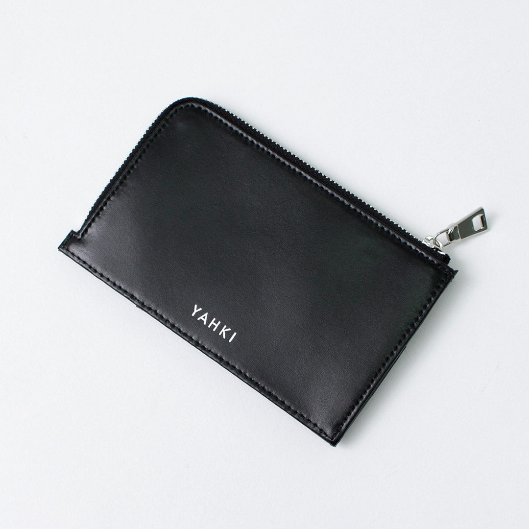 YAHKI（ヤーキ） W FACE フラット ミニウォレット / レディース 財布 カードケース コインケース コンパクト W FACE Flat Mini Wallet