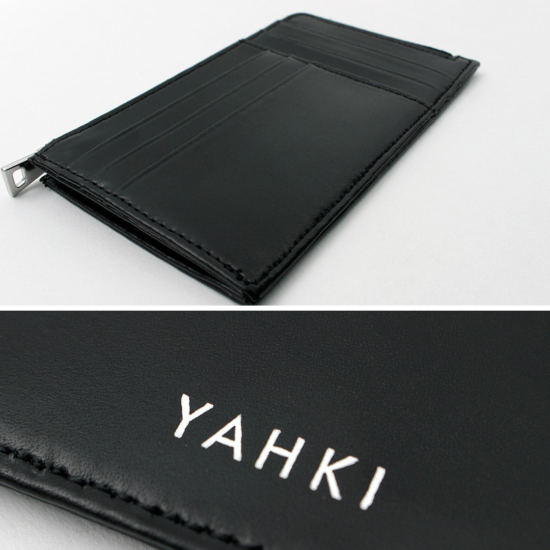 YAHKI（ヤーキ） W FACE フラット ミニウォレット / レディース 財布 カードケース コインケース コンパクト W FACE Flat Mini Wallet