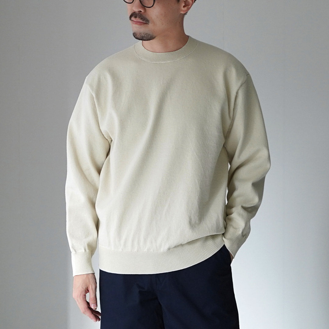 YONETOMI NEW BASIC（ヨネトミニューベーシック） リジッド カシミア ニット プルオーバー 日本製