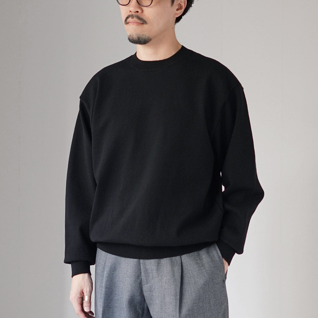 YONETOMI NEW BASIC（ヨネトミニューベーシック） リジッド カシミア ニット プルオーバー 日本製
