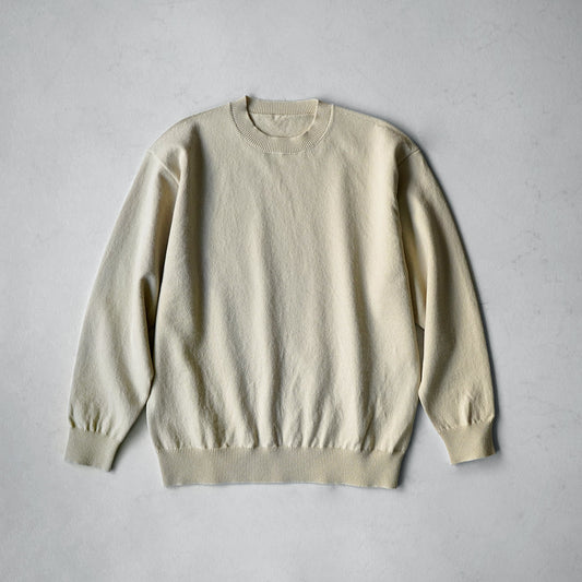 YONETOMI NEW BASIC（ヨネトミニューベーシック） リジッド カシミア ニット プルオーバー 日本製