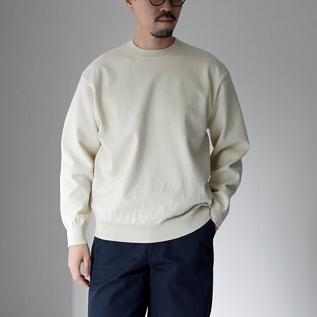 YONETOMI NEW BASIC（ヨネトミニューベーシック） リジッド カシミア ニット プルオーバー 日本製