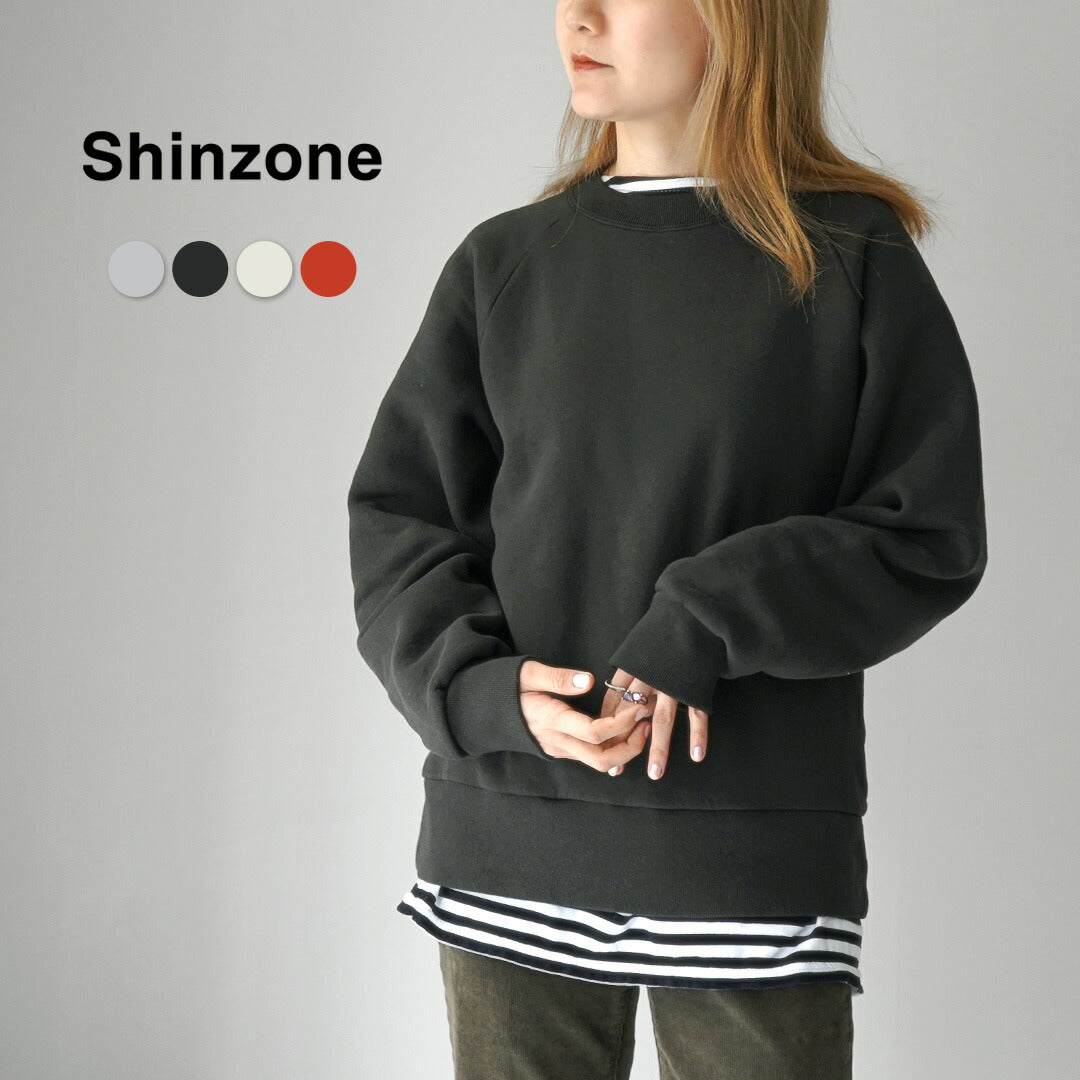 SHINZONE（シンゾーン） コモンスウェット / レディース トップス プルオーバー トレーナー 長袖 裏起毛 暖かい 日本製 22AMSCU01  COMMON SWEAT｜ROCOCO ONLINE STORE